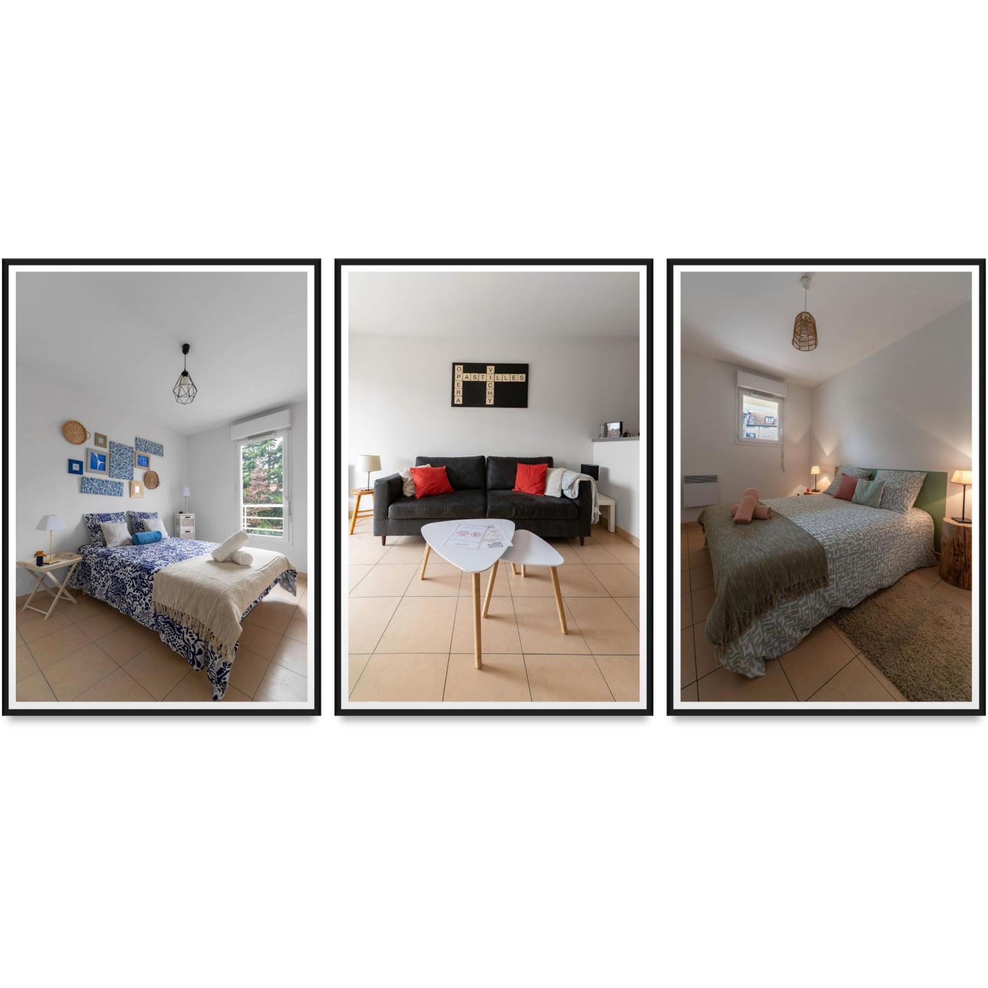 L'Eugenie - Appartement Design & Confort En Centre-Ville Vichy Exterior photo